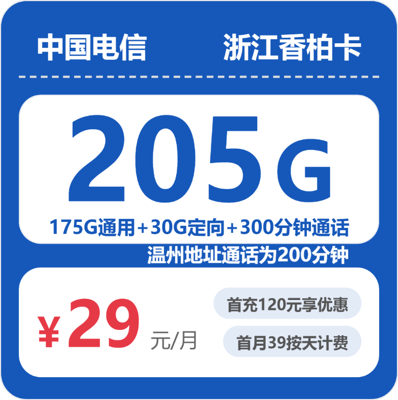 2026浙江电信流量卡怎么选?别被套路坑!小韩聊卡实测29元205G长期套餐-小韩聊卡 - 移动联通电信流量卡办理申请 | 2026 正规手机卡套餐推荐 | 高性价比