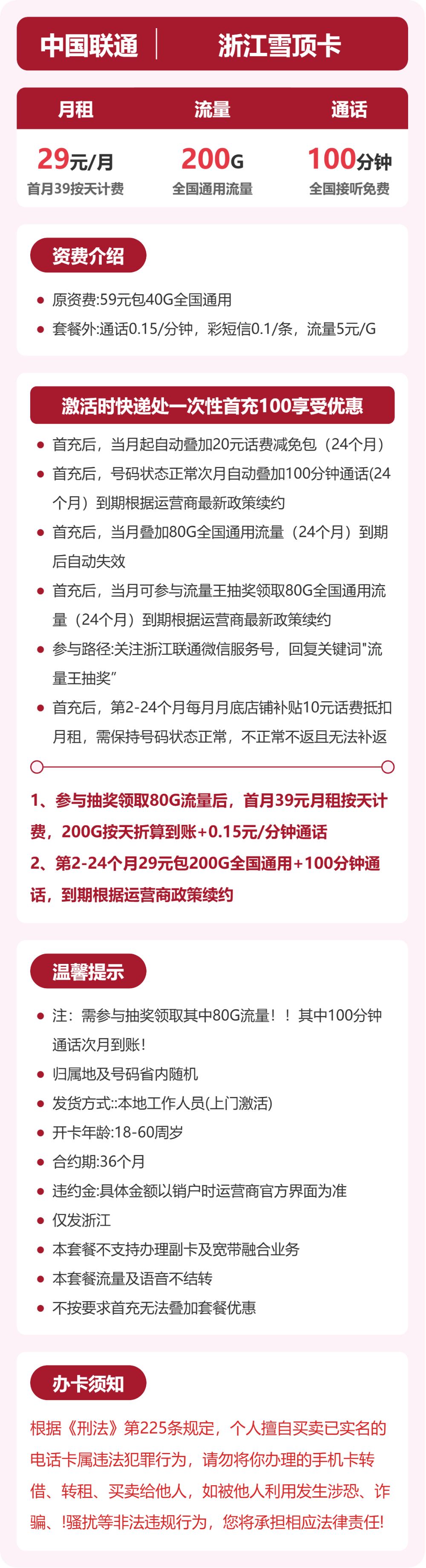 套餐海报