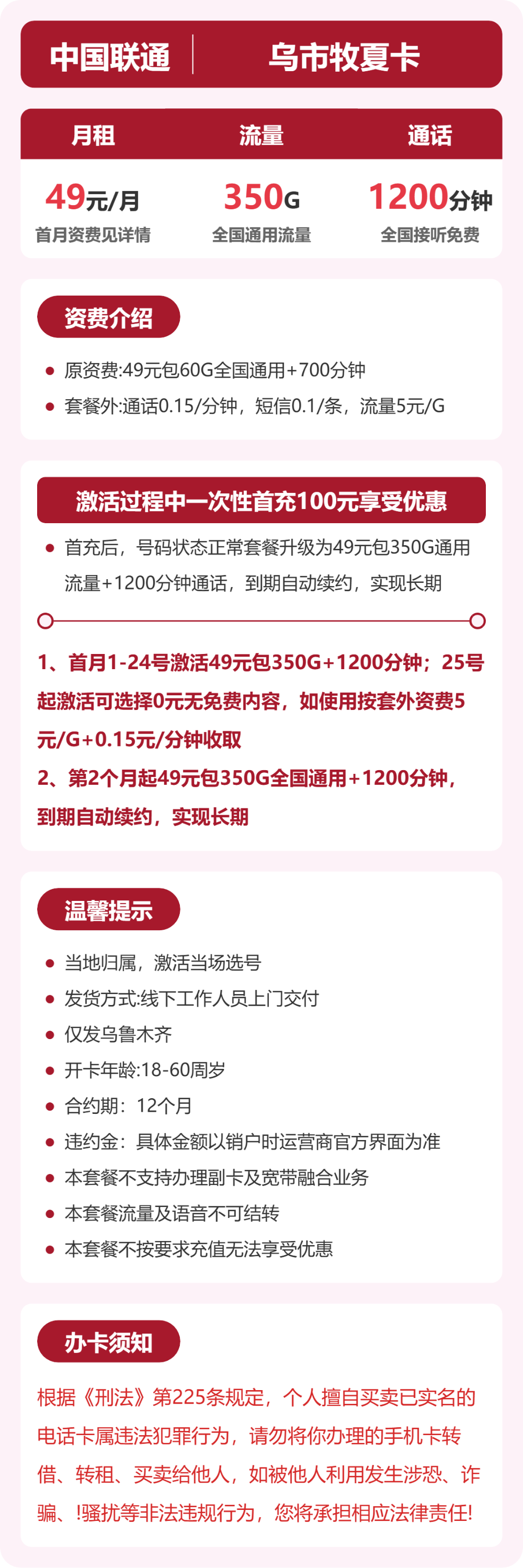 套餐海报