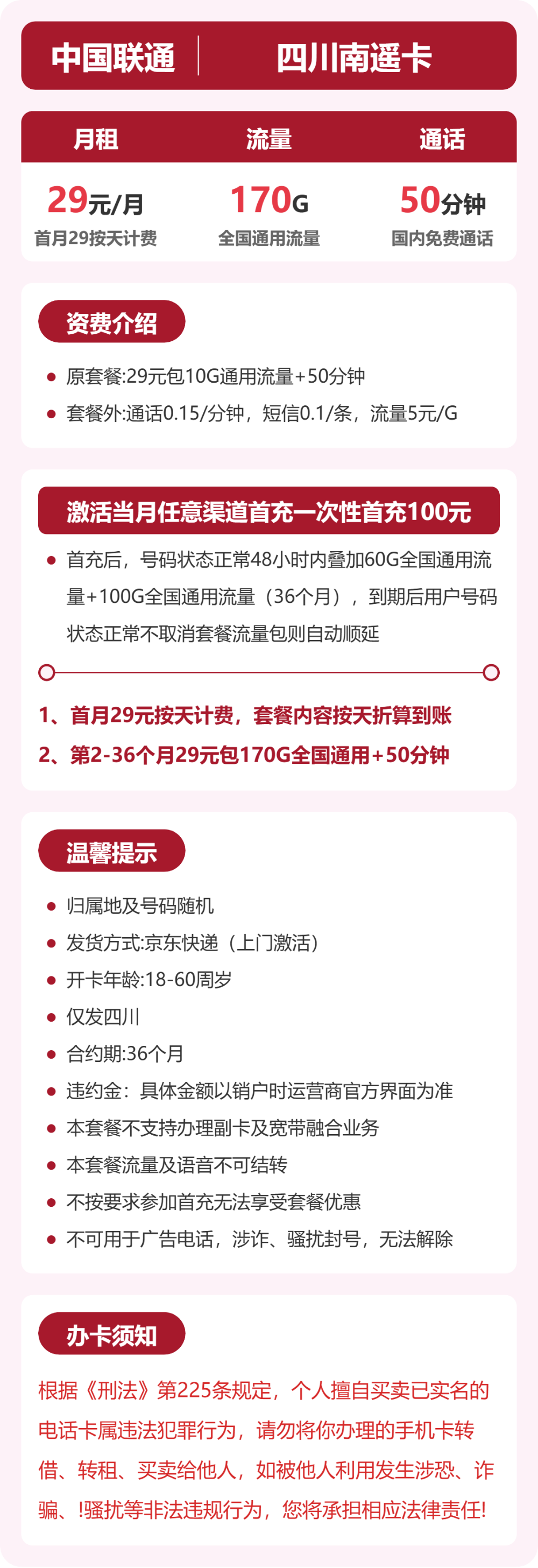 套餐海报