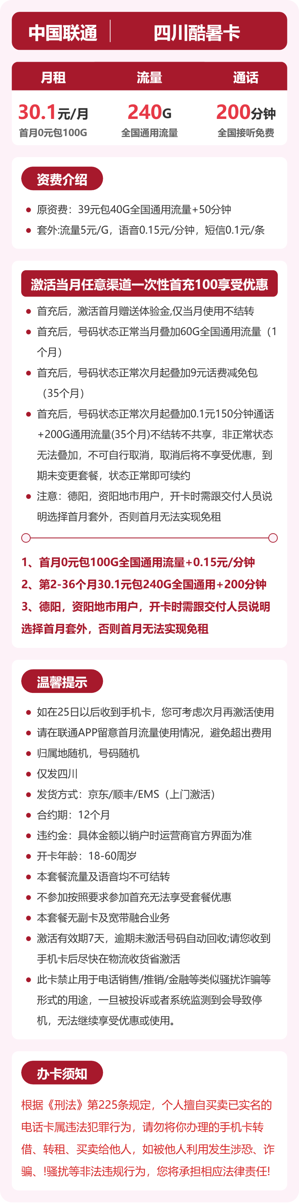 53251-联通四川酷暑卡详情图