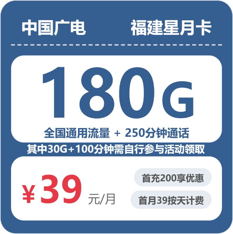 53145-广电福建星月卡