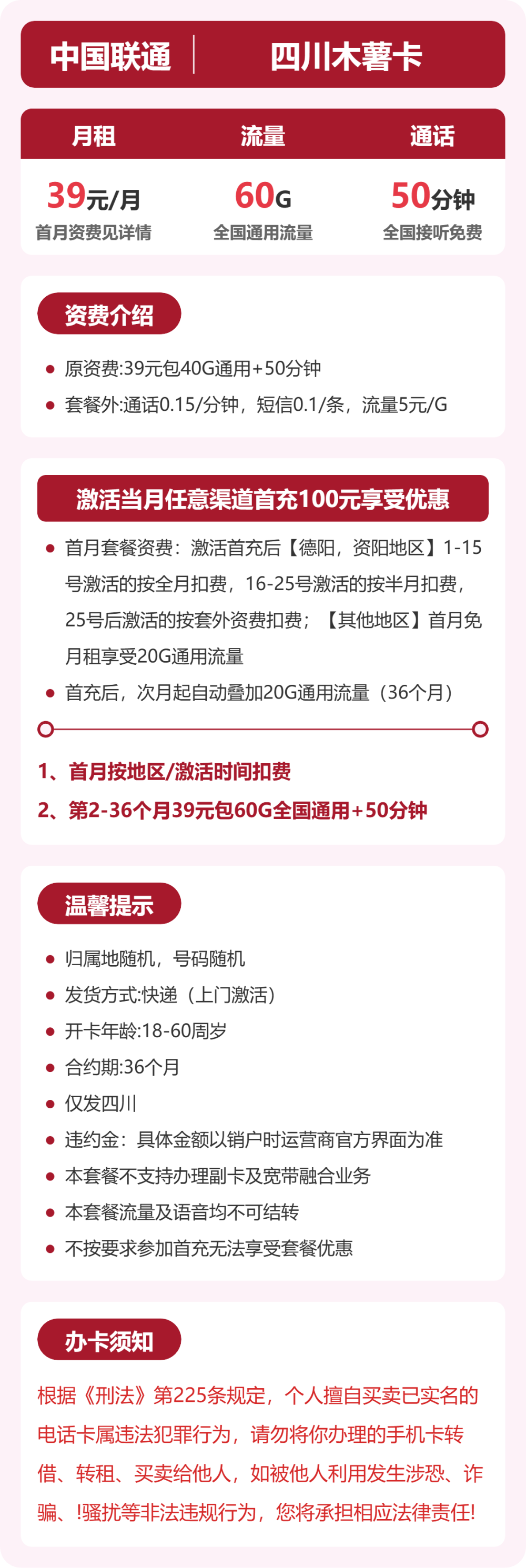 54730-联通四川木薯卡 详情图